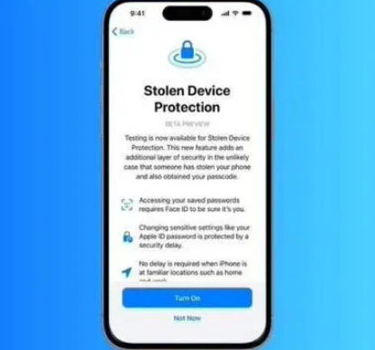 溧阳苹果授权维修店分享被盗设备保护功能开启方法