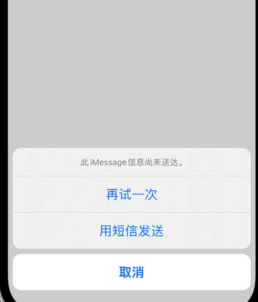 溧阳apple维修iPhone上无法正常发送iMessage信息