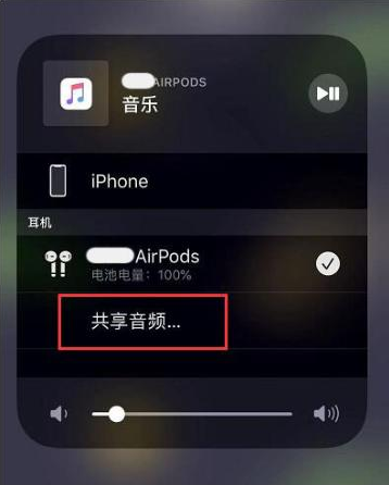 溧阳苹果14音频维修点分享iPhone14音频共享设置方法 